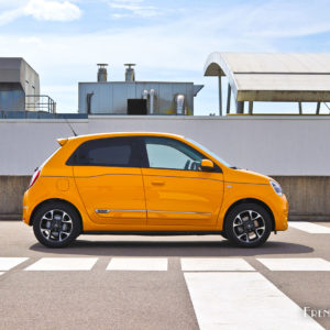 Photo Jaune Mango Renault Twingo III restylée (2019)