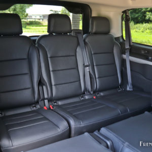 Photo banquette arrière cuir Carla noir (rang 3) Opel Zafira Li