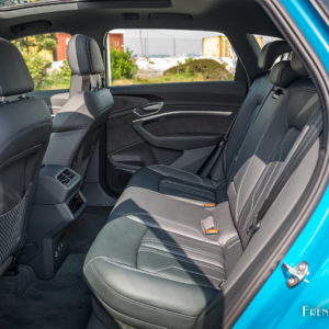 Photo sièges arrière Audi E-Tron (2019)