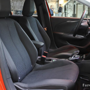 Photo sièges avant Opel Corsa F (2019)