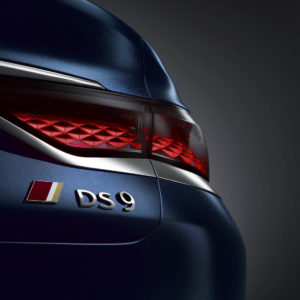 Photo feu arrière LED nouvelle DS 9 (2020)
