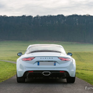 Photo face arrière Alpine A110 S (2020)