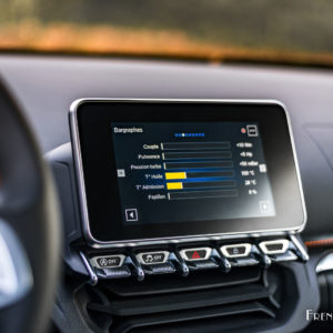 Photo bargraphes écran tactile Alpine A110 S (2020)