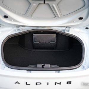 Photo coffre arrière Alpine A110 S (2020)