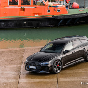 Photo aérienne Audi RS 6 Avant C8 (2020)