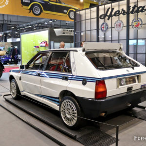 Photo Lancia Delta HF Integrale (1991) – Salon Rétromobile 2020