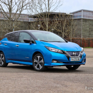 Photo 3/4 avant Nissan Leaf e+ II (2020)