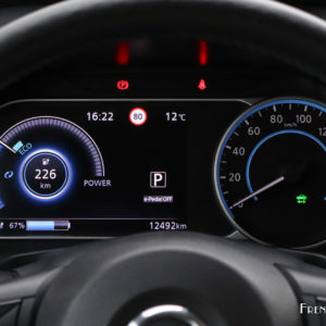 Photo combiné compteurs Nissan Leaf e+ II (2020)