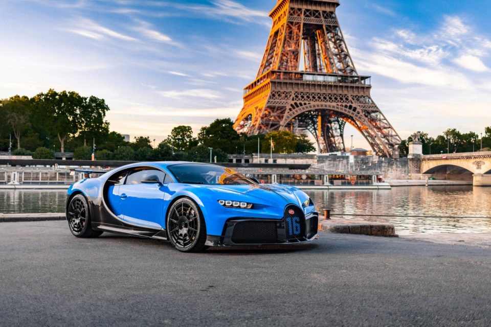 Photo officielle Bugatti Chiron Pur Sport Paris (2020)