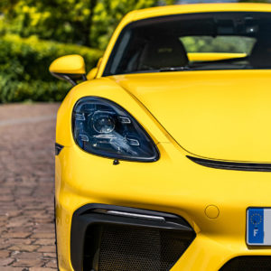 Photo phare avant LED Porsche 718 Cayman GT4 (2020)