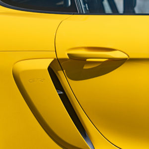 Photo prise d&rsquo;air Porsche 718 Cayman GT4 (2020)