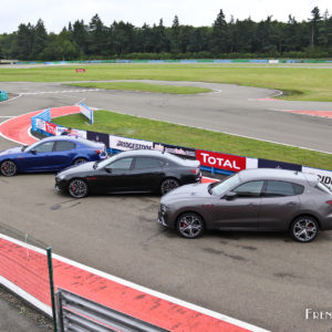 Photo essai circuit gamme Maserati Trofeo (2021)