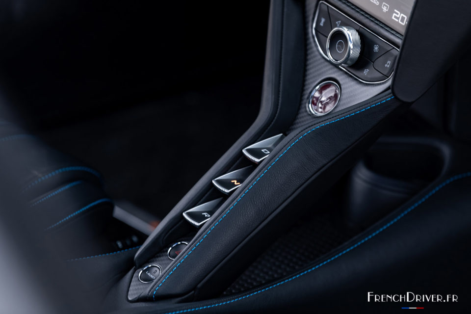 Photo boîte de vitesses automatique McLaren 765LT Spider (2022)