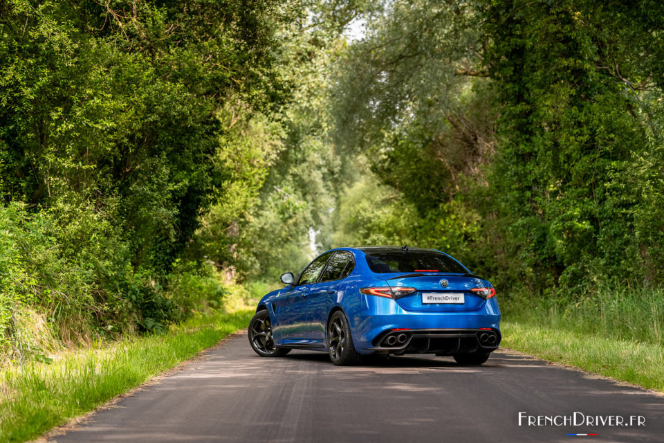 Photo essai Alfa Romeo Giulia Quadrifoglio (2022)