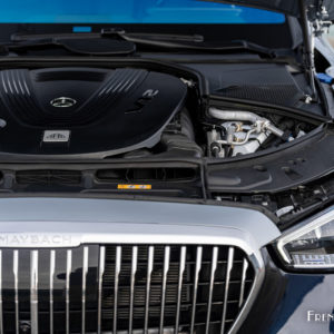 Photo moteur V12 biturbo 612 ch Mercedes Maybach Classe S 680 (2