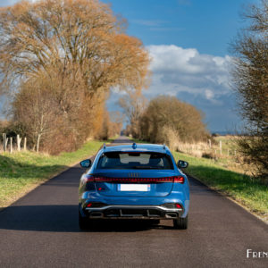 Photo face arrière Audi A5 Avant III B10 (2025)