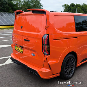 Photo essai Ford Transit Custom MS-RT (2025)
